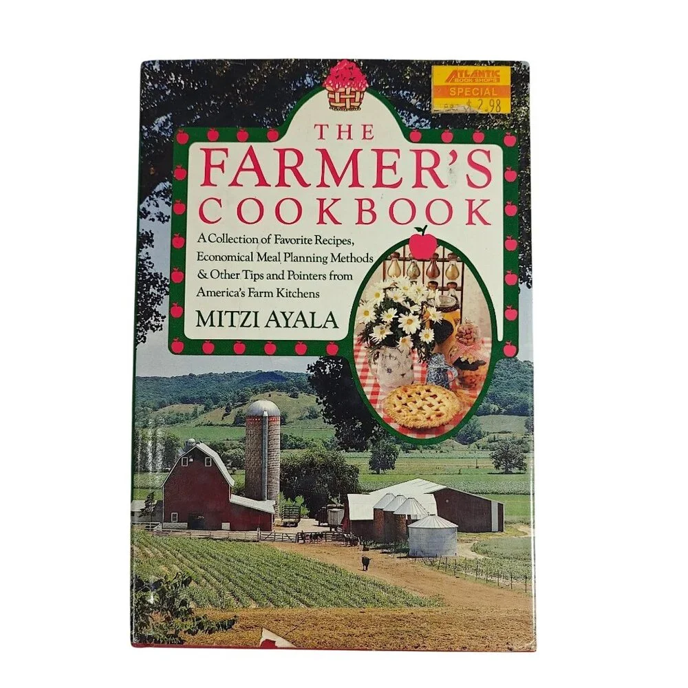 The Farmers Cookbook By Mitzi Ayala Hardcover Vintage Local Ethnic Recipes
